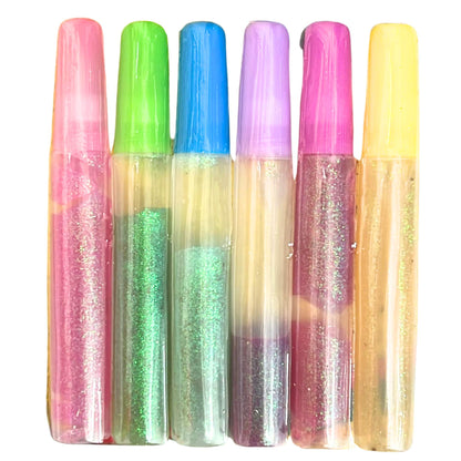 Elite Series –3D Glitter Glue – 6-Color Set