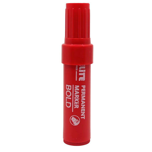 Elite Series –Jumbo Red Permanent Markers – Long-Lasting