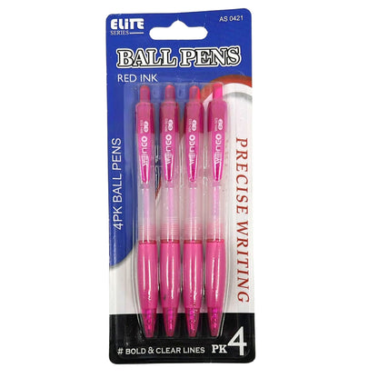 Elite Series  Red Ballpoint Pens