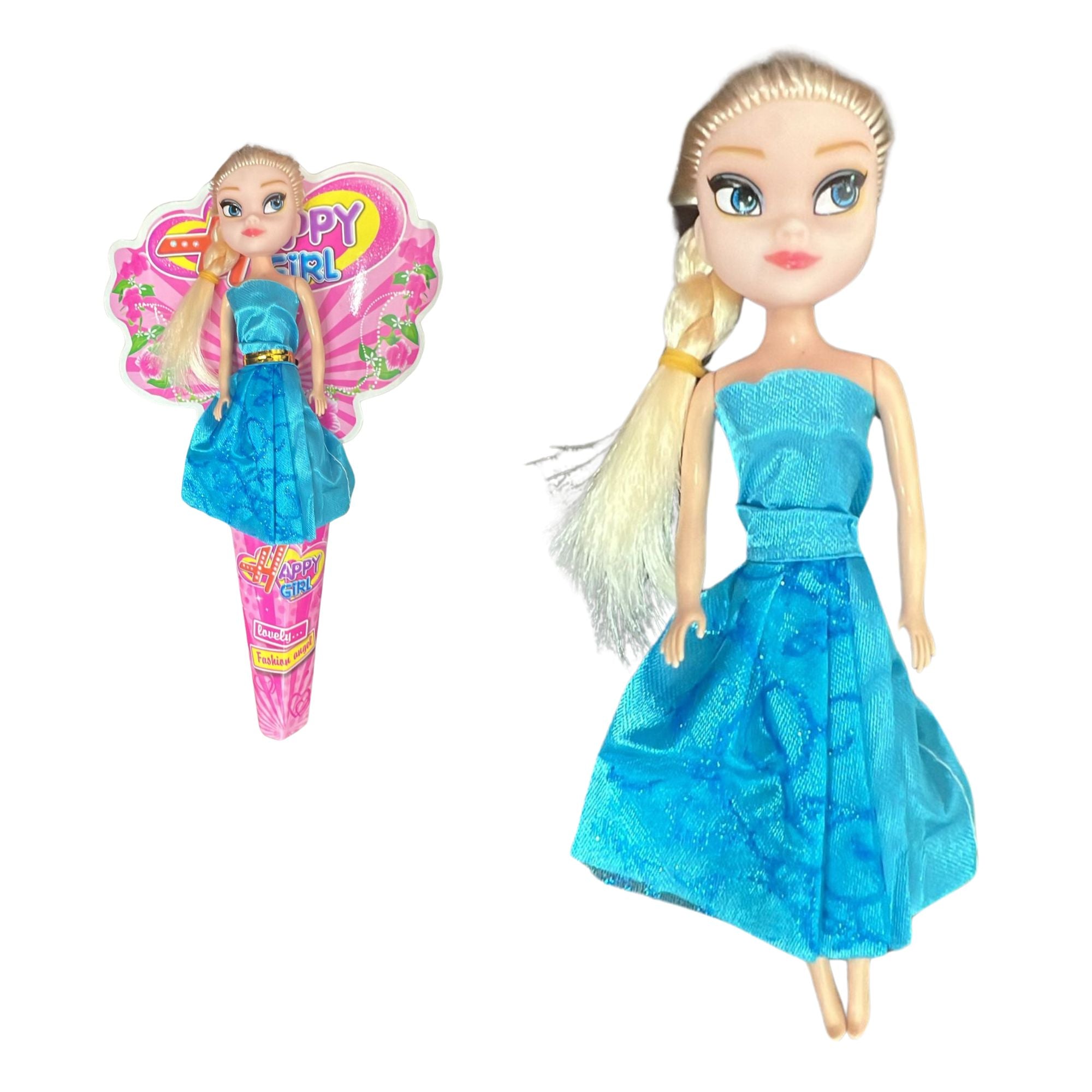 6" Assorted Elsa & Anna Dolls Mini Princess Dolls for Kids: 1 Pack Holidays Gift Toys product detail image