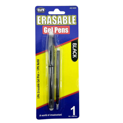 Erasable Gel Pen with Refill: