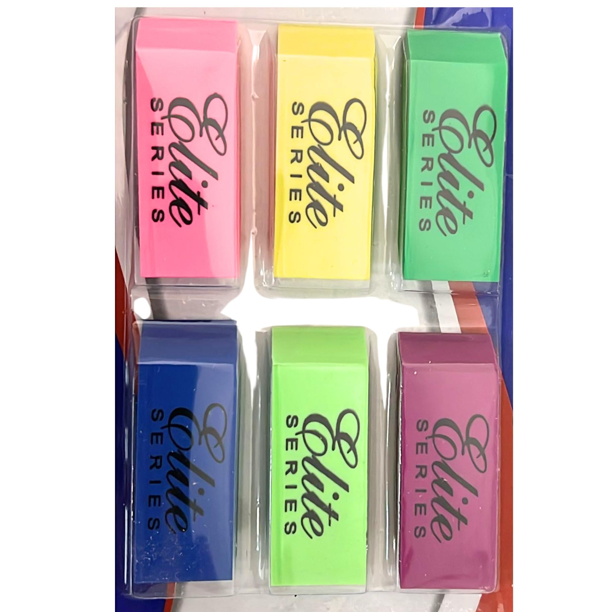Erasers and Cap Erasers Set: 12 Pack size and feature image