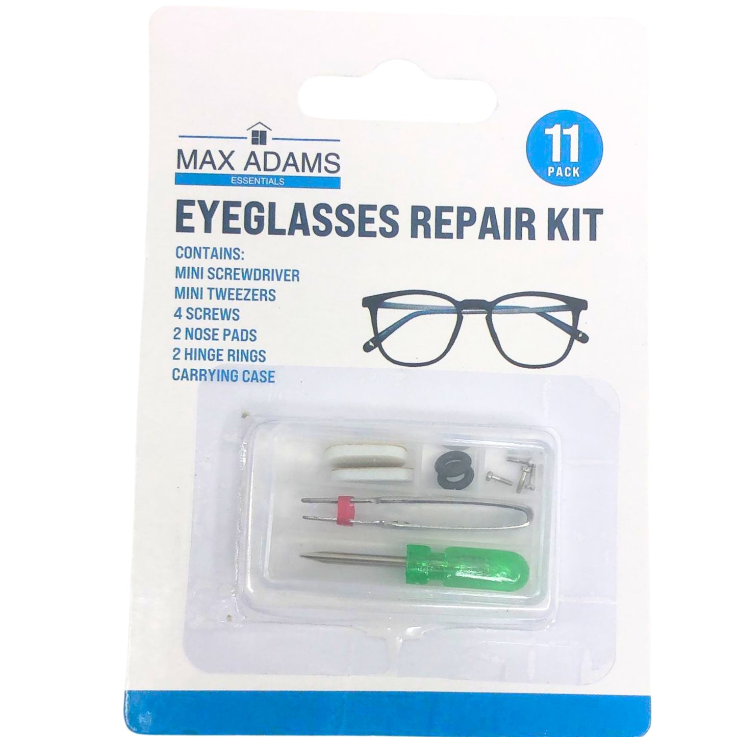 Eyeglasses Repair Kit – Compact Tool Set for Quick and Easy Eyewear Fixe