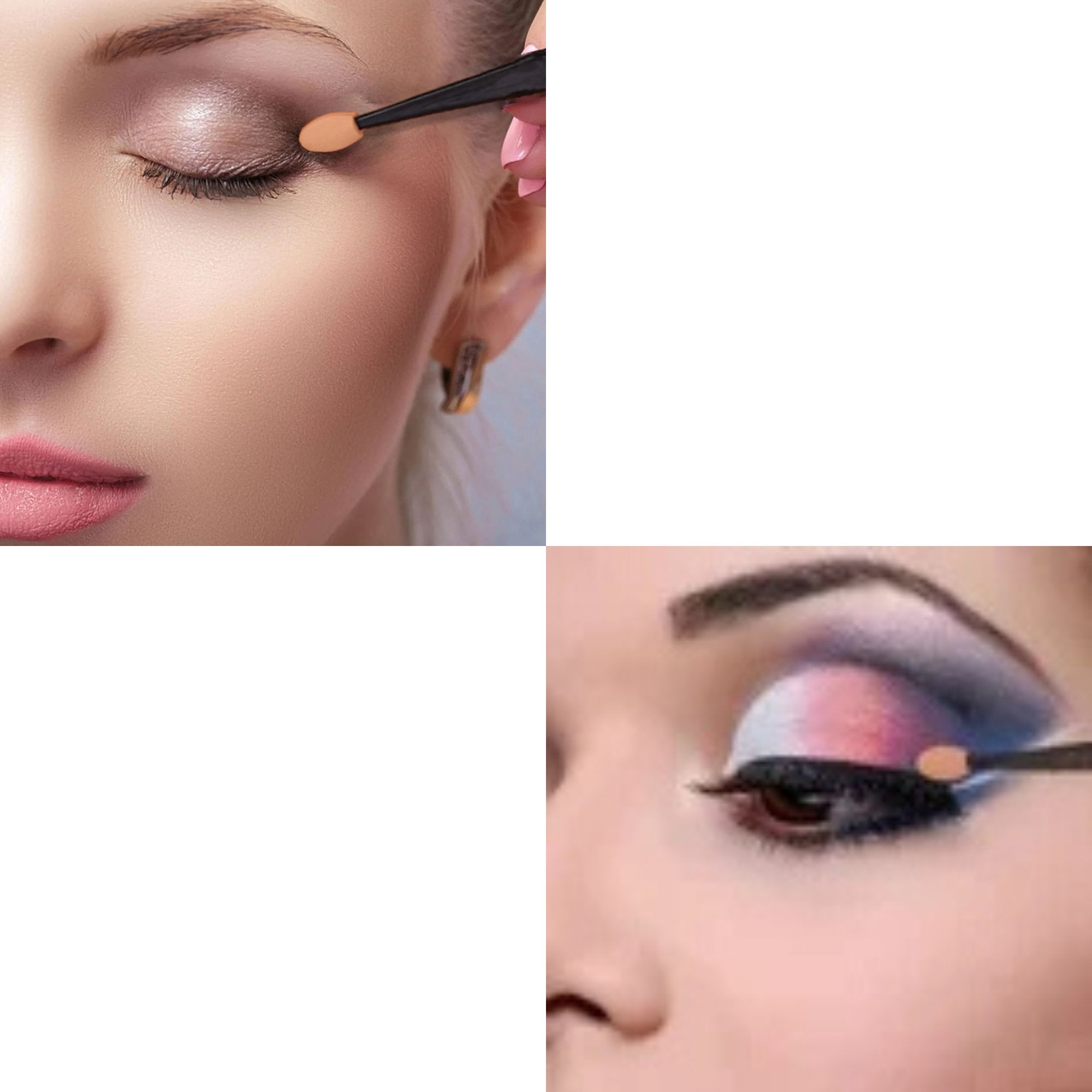 1.9 Inch Eyeshadow Applicator: 12 Pack Makeup Brushes Holidays Gift Tools product image 5