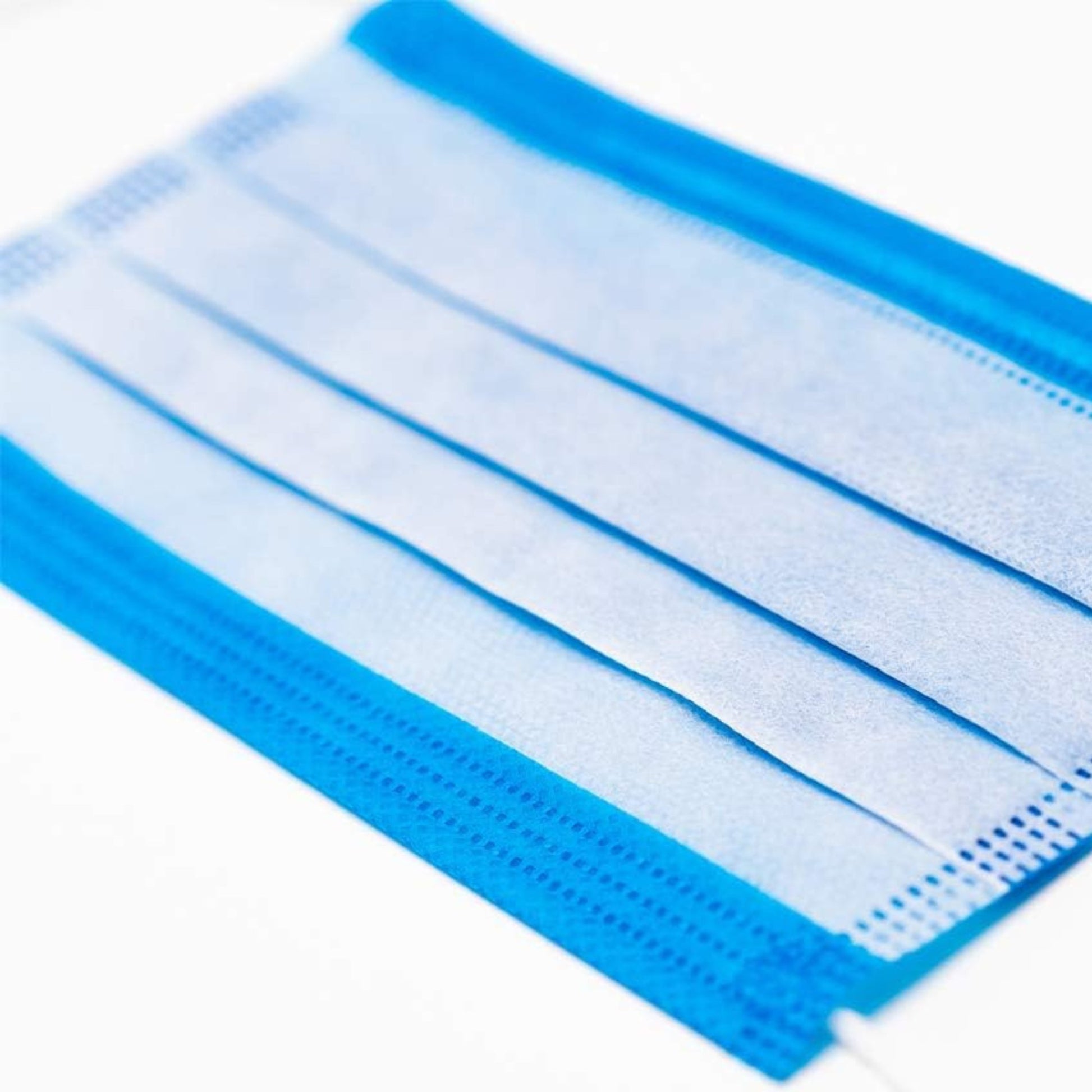 Disposable 3-Ply Face Masks with Elastic Earloops