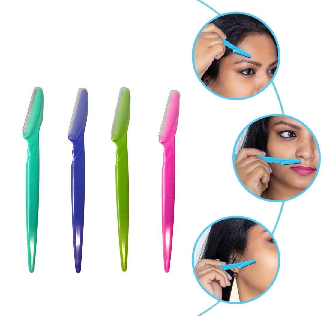 Facial Hair Removal & Eyebrow Shaper Razor for Women