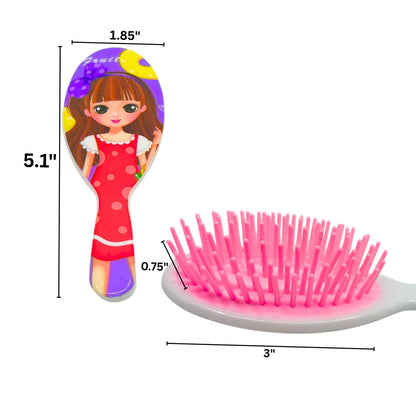 Princess Detangler Hair Brushes for Girls: 1 Pack Holiday Gift Kids Hair product detail image