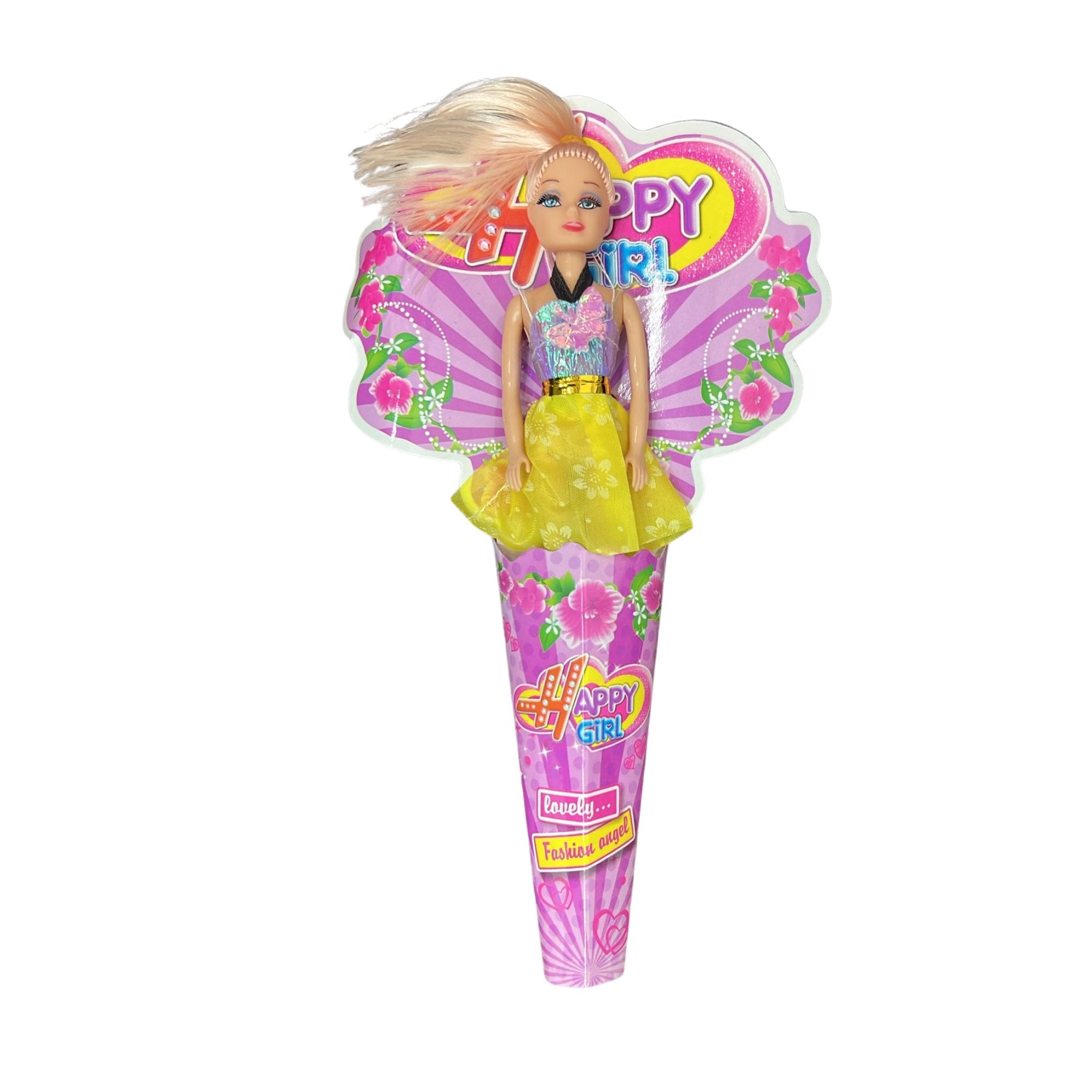 Happy Girl 6" Assorted Mini Dolls Lovely Fashion Angel Dolls for Kids: 1 Pack Holidays Gift Toys product image 6