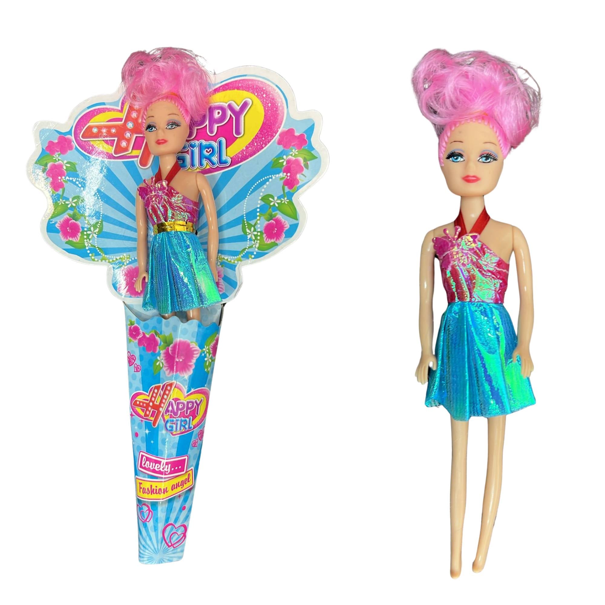 Happy Girl 6" Assorted Mini Dolls Lovely Fashion Angel Dolls for Kids: 1 Pack Holidays Gift Toys product image 9