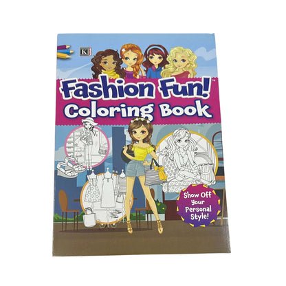 Fashion Fun Coloring Book for Kids – A Creative Journey into Fashion Design