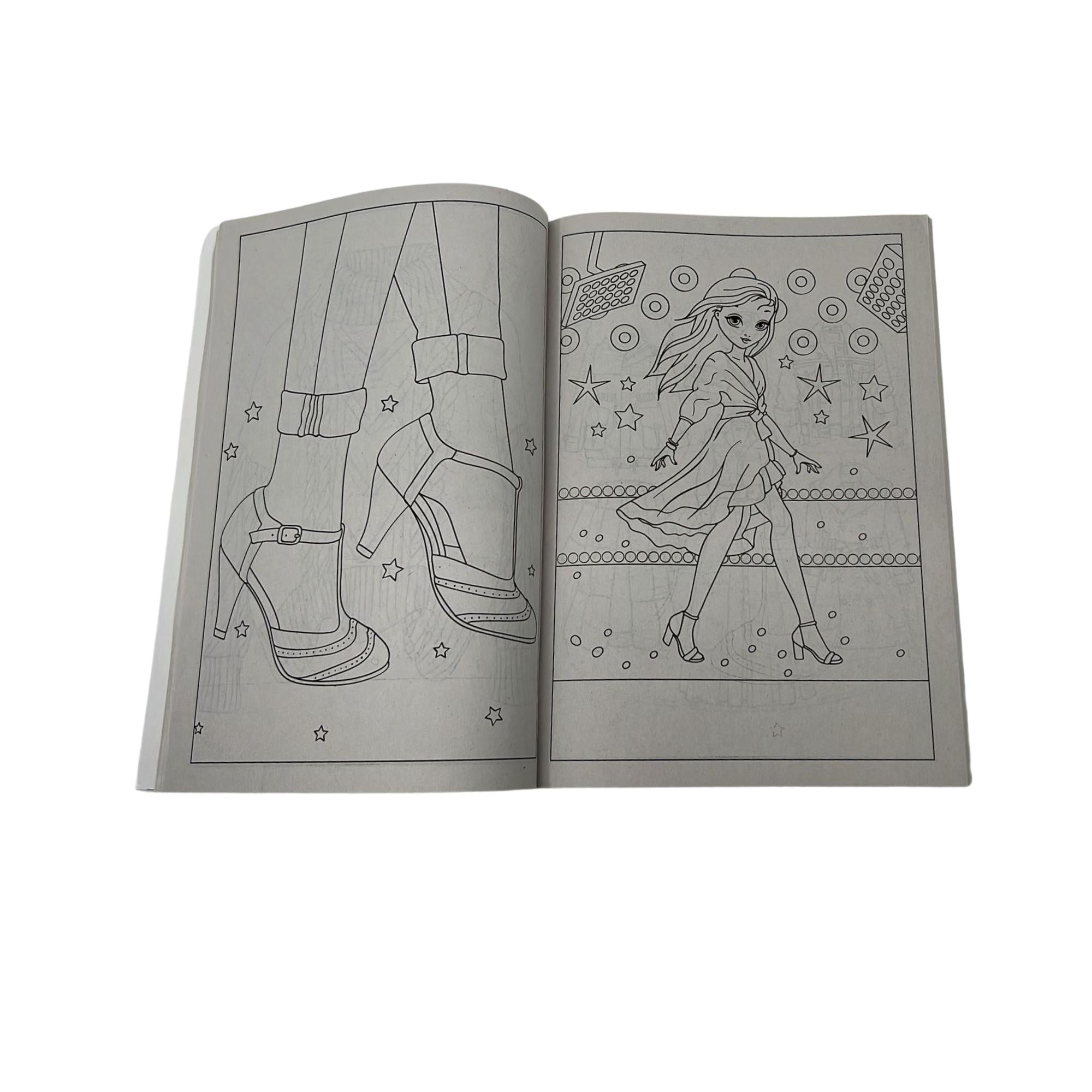 Fashion Fun Coloring Book for Kids A Creative Journey Coloring Books & Pads product detail image