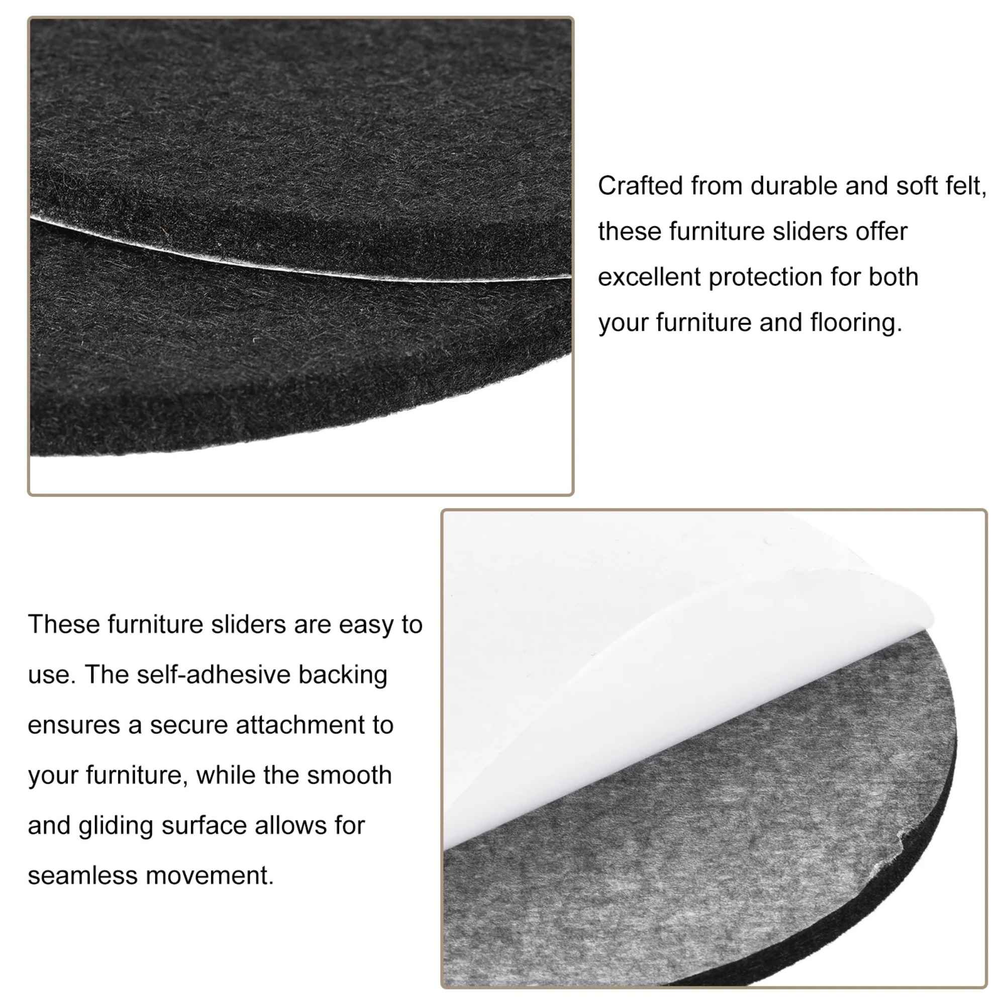 Felt Pads & Bumpers Set,Furniture & Floor Protectors: 36 Pack Furniture Floor Protectors Furniture care lifestyle use image