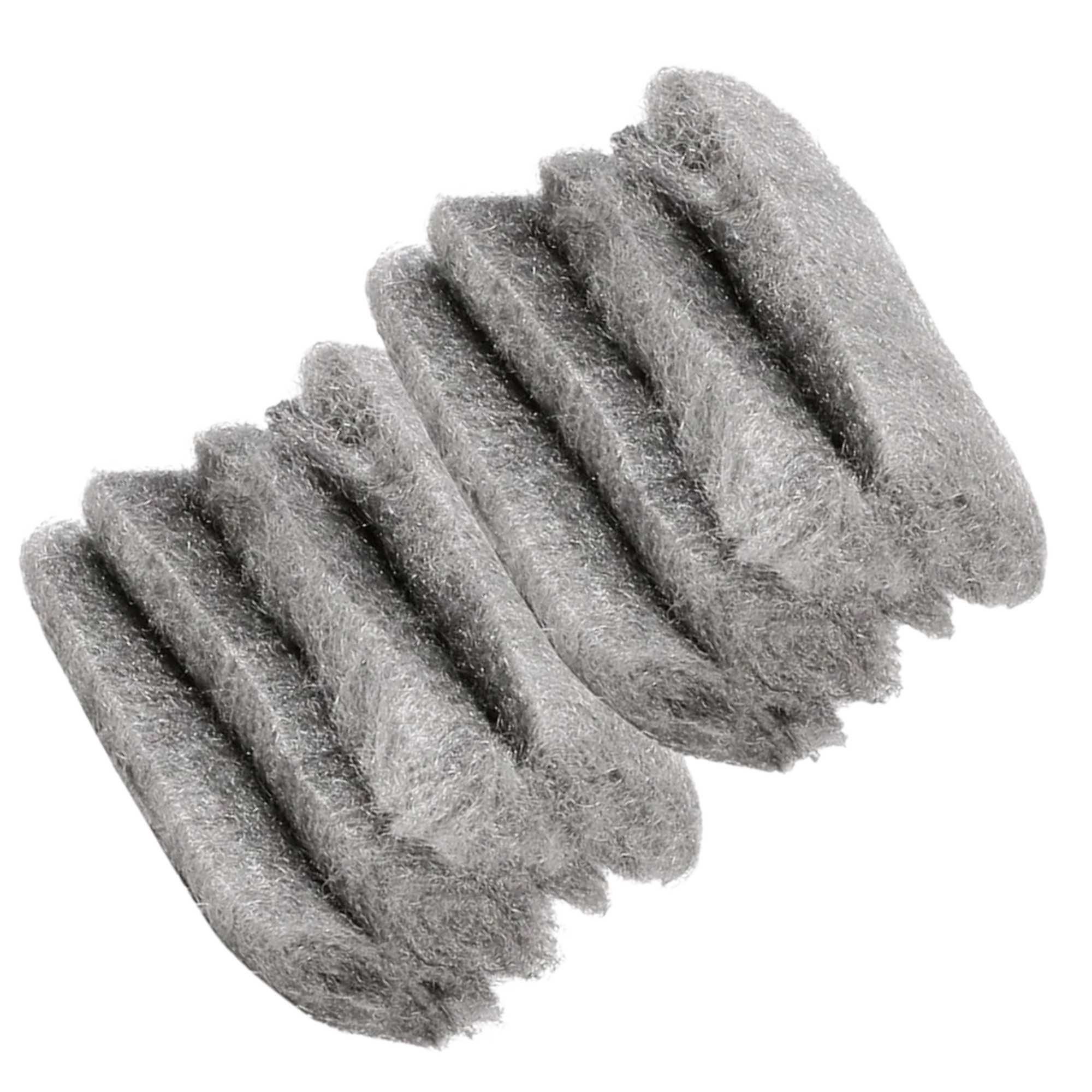 PAMI Grade #00 Fine Steel Wool Pads: 8 Pads Cleaning Steel Wool product detail image