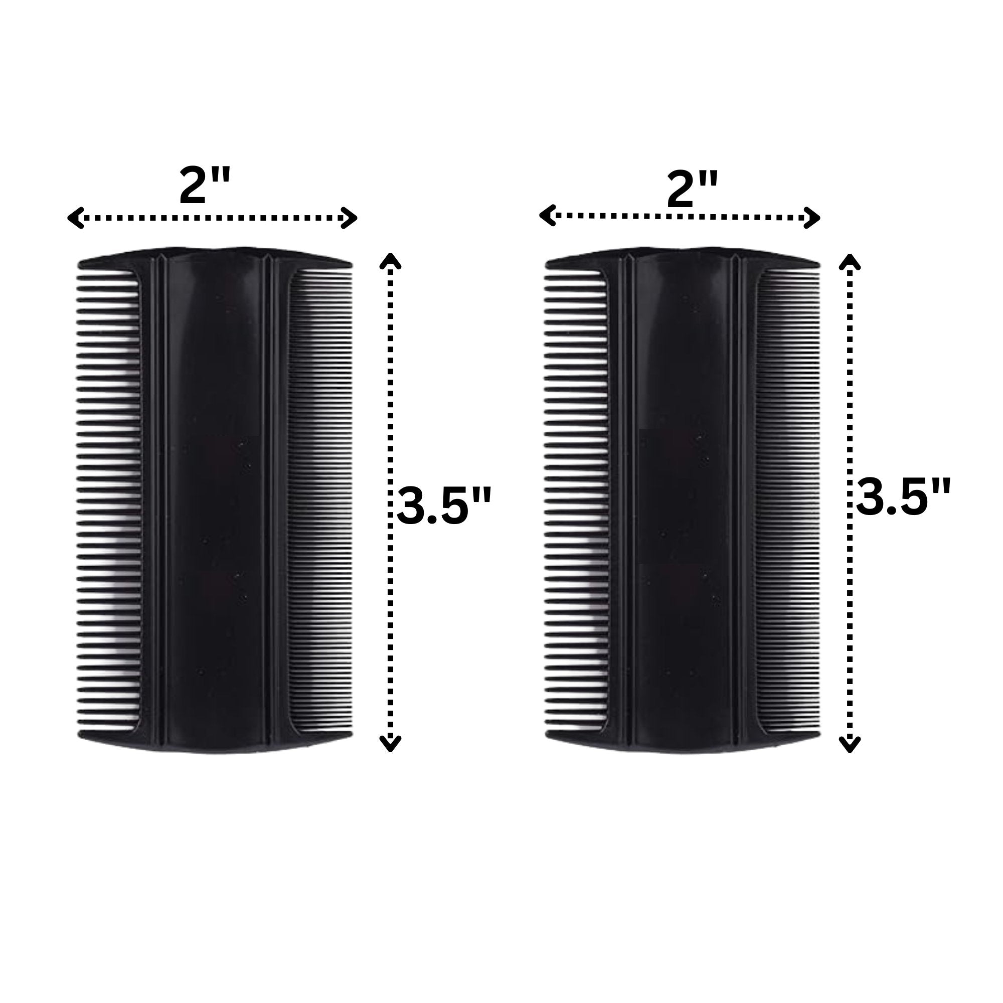 Lice Combo Comb Set : 2 Pack hair dye brush beauty and personal Hair hairs product detail image