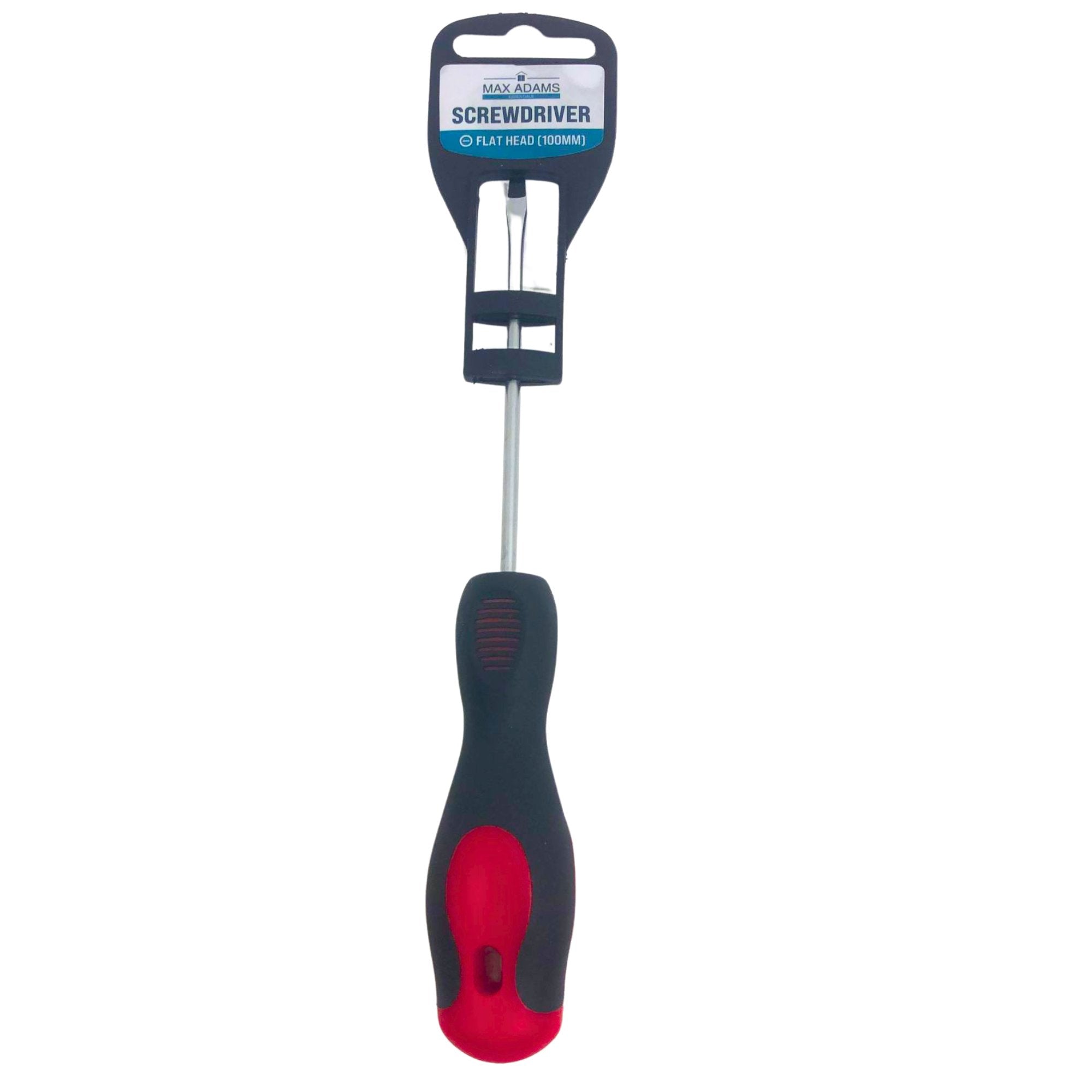 Flat Screwdriver with Hyper Tough Soft Grip: 1 Pack lifestyle use image