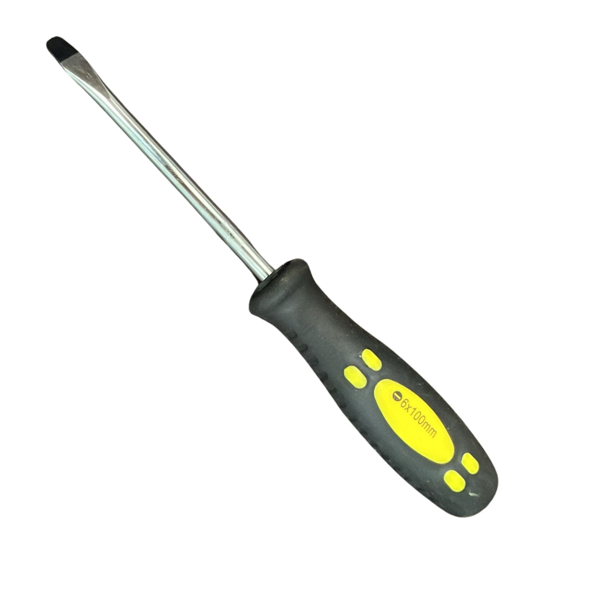 6x100mm Flathead Screwdriver:1 Pack Flathead Screwdrivers Home Tools main product image
