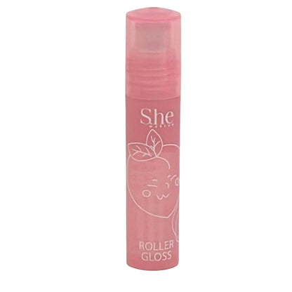 She Makeup Clear Lip Gloss with Flavor Scents