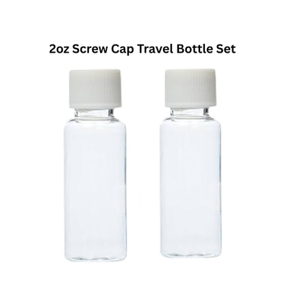 Flip Cap Clear Soft Plastic Bottle