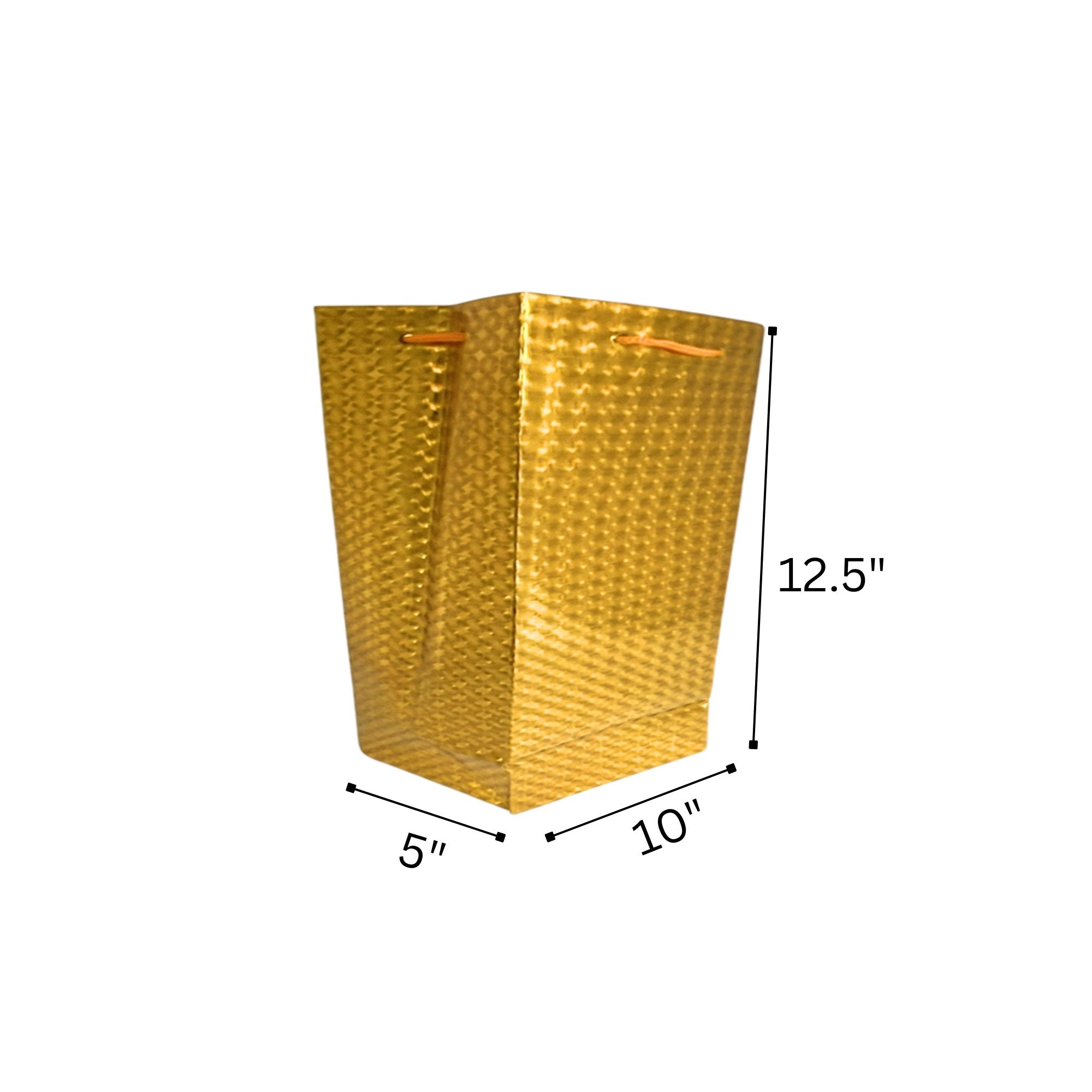 Foil & Holographic Gift Bags – 12.5 X 10 X 5 inches: 1 Pack Party Bag product detail image