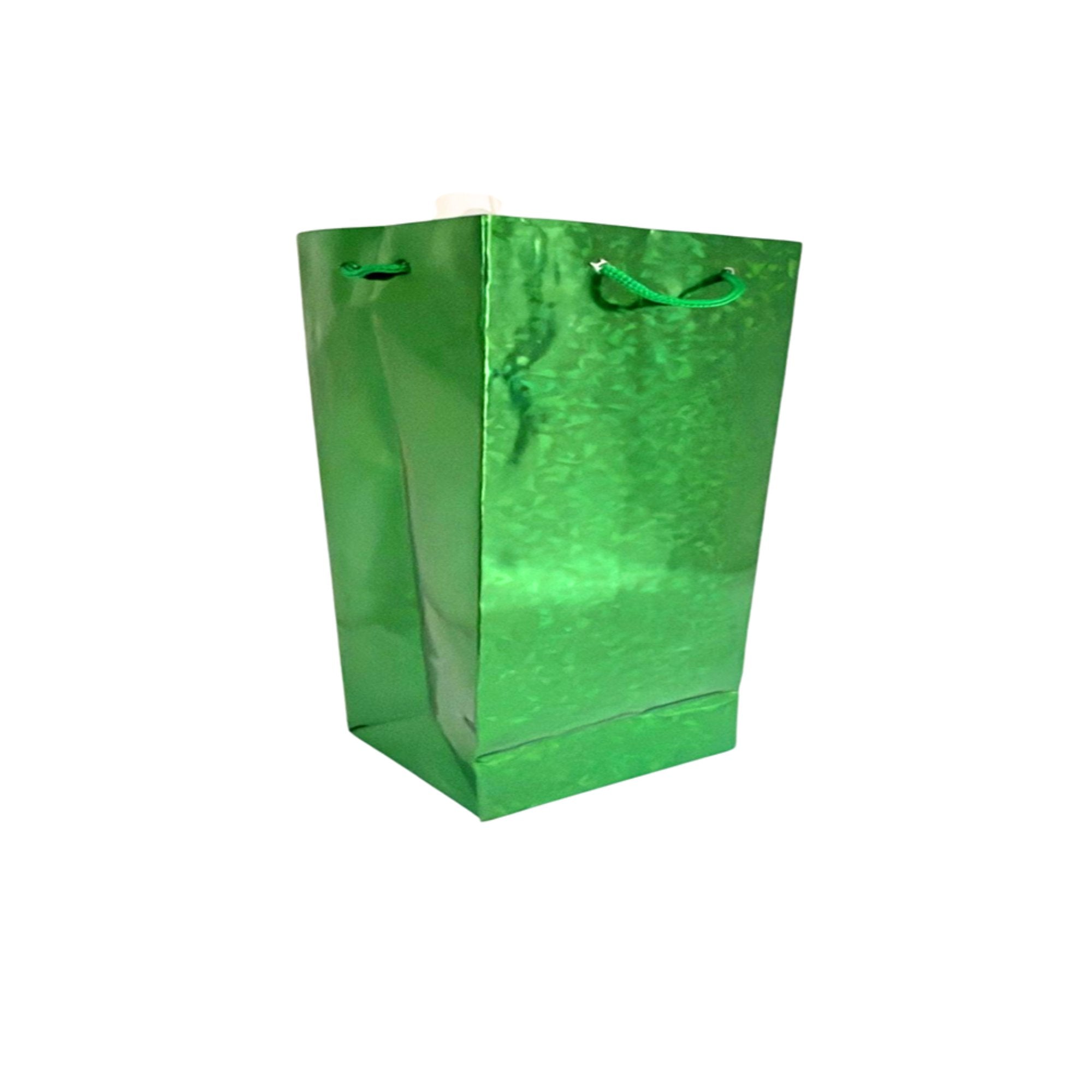 Foil & Holographic Gift Bags – 12.5 X 10 X 5 inches: 1 Pack Party Bag lifestyle use image