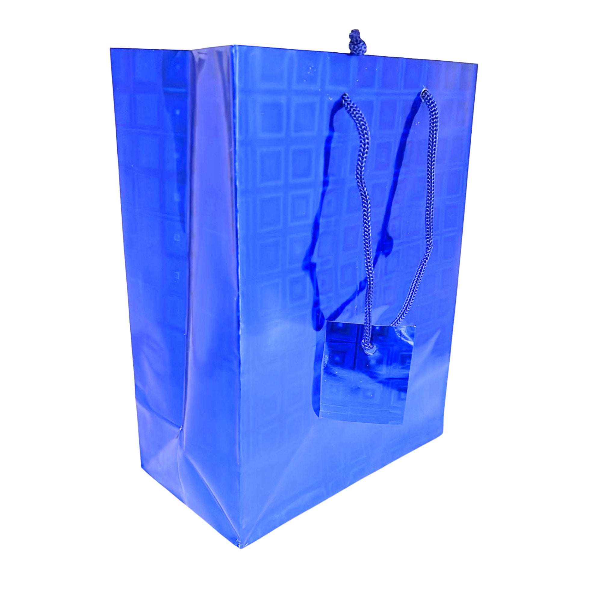 Foil & Holographic Gift Bags – 9 x 7 x 4 Inches: 1 Pack Party Bag lifestyle use image