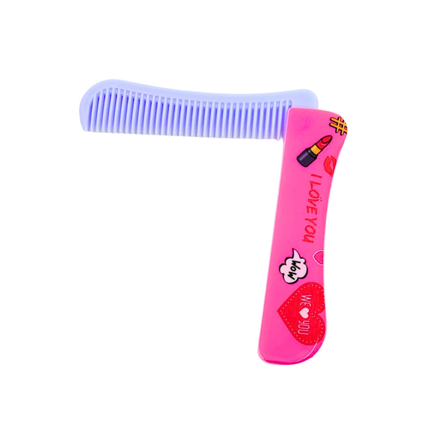 Folding Hair Comb – Compact and Convenient Grooming Tool for On the Go Use