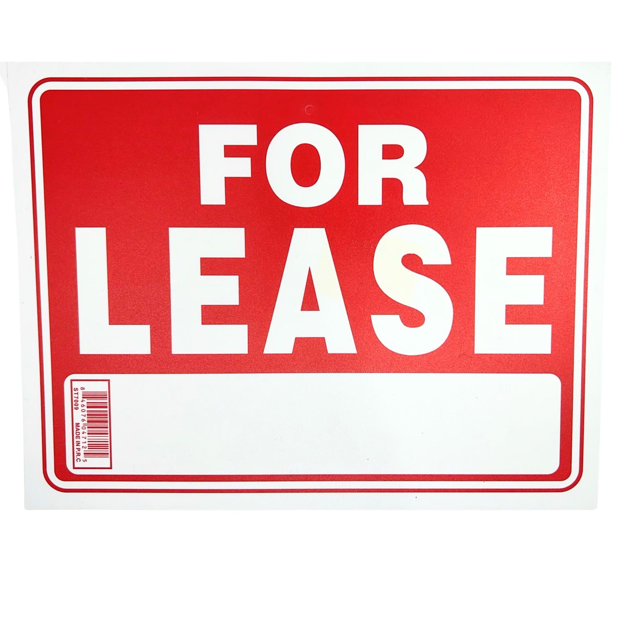 9"X12" "FOR SALE" Plastic Signage Sign 1 Pack Retail & Sale Signs Outdoor main product image