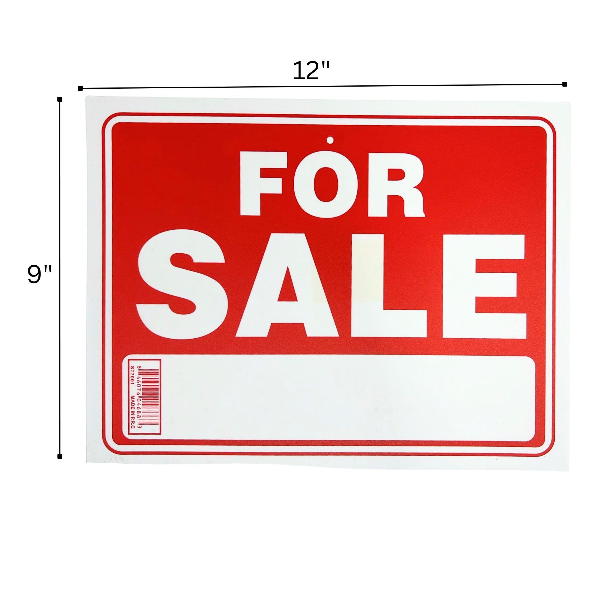 9"X12" "FOR SALE" Plastic Signage Sign 1 Pack Policy Signs Outdoor size and feature image