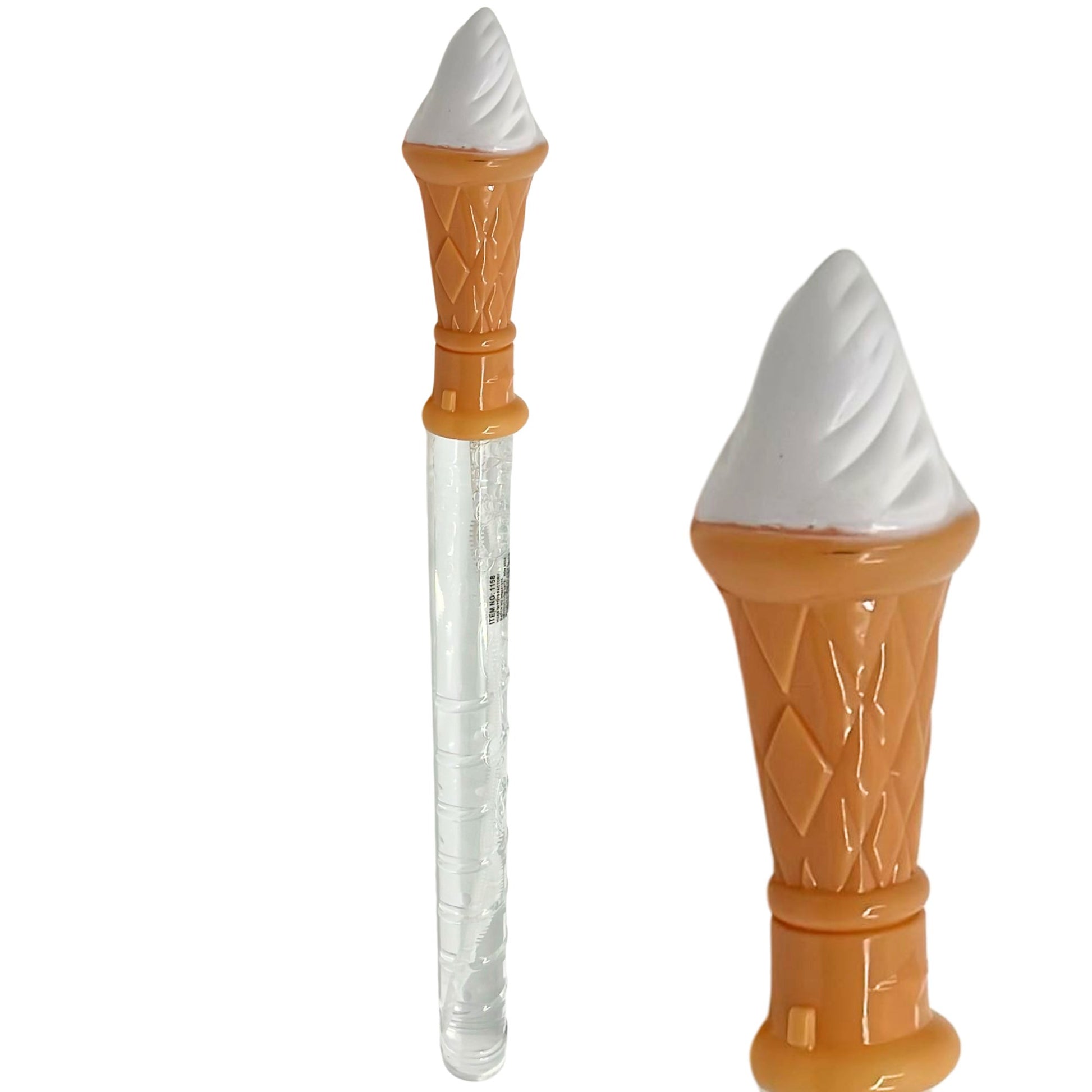 15" Big Bubble Wand with Fun Ice Cream Handle 