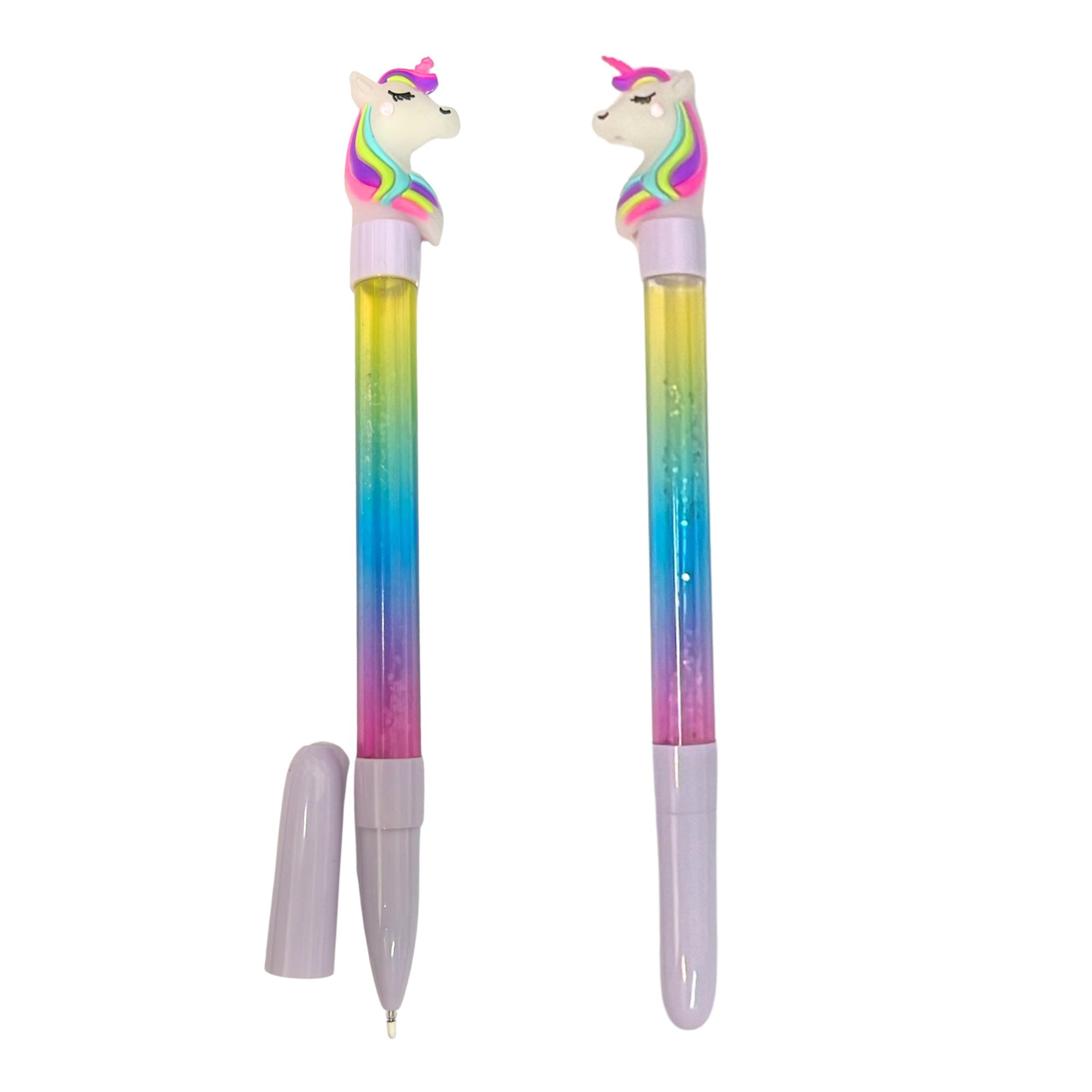 Unicorn Glitter Blue Ink Pen: 1 Pack Ballpoint Pens Ballpoint Pens School product image 7