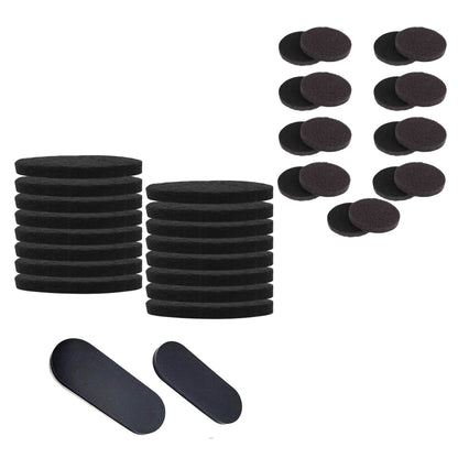 Oval & Round Felt Pads, Furniture & Floor Protectors