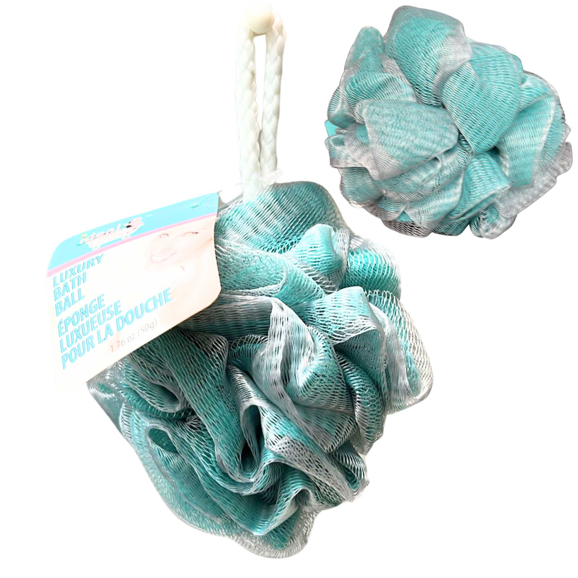 1.76 oz Lofah Mesh Body Scrubber/Bath Sponge:1 Pack Bath Sponges & Loofahs Bath Essentials Bathroom product image 7
