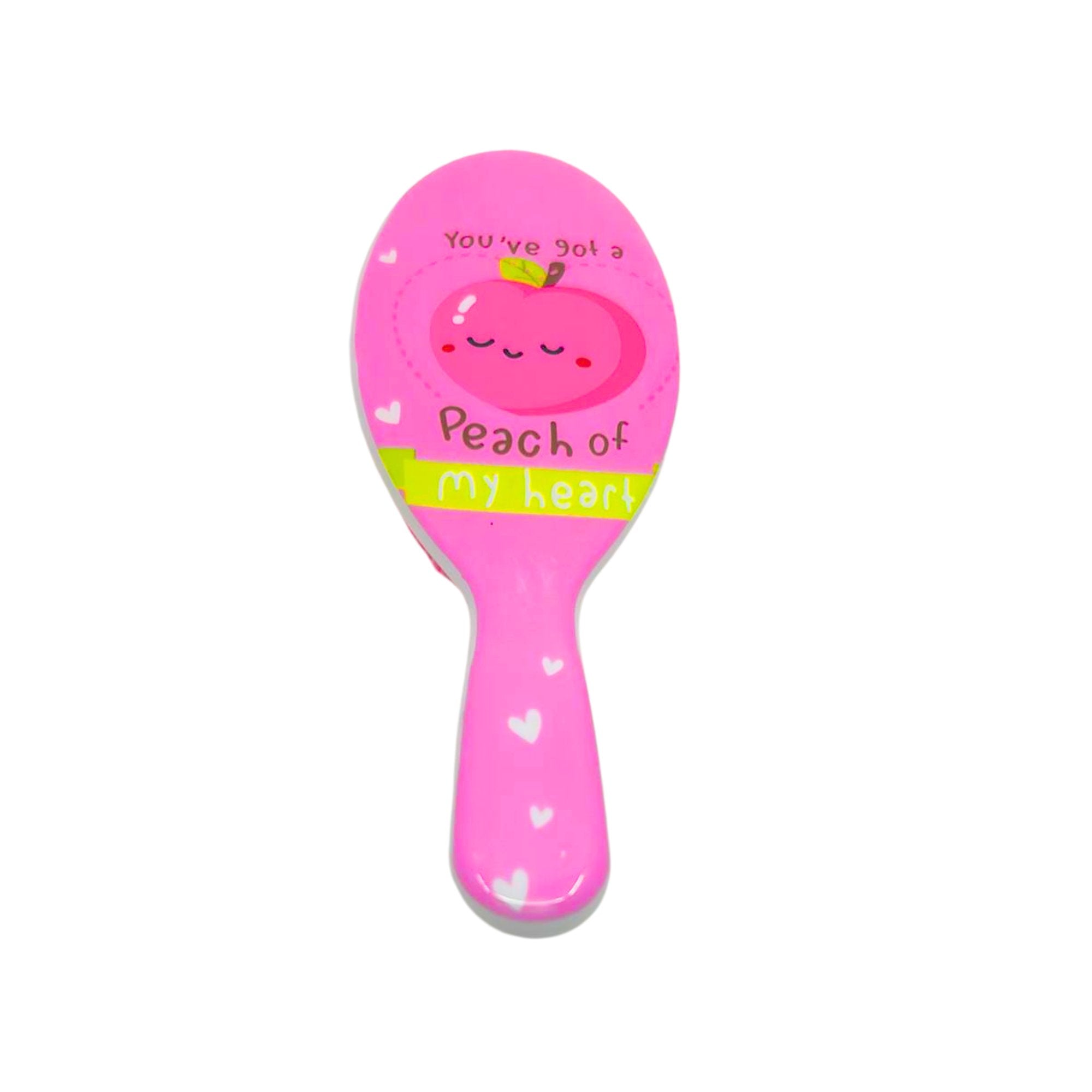 Fruity Detangler Hair Brushes for Girls: 1 Pack Holiday Gift Kids Hair size and feature image
