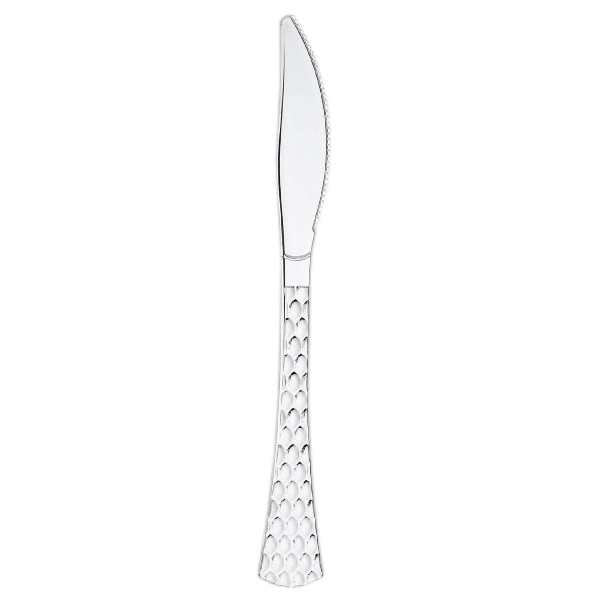 Glamour Collection Clear Knives 50 Pack Disposable Knives main product image