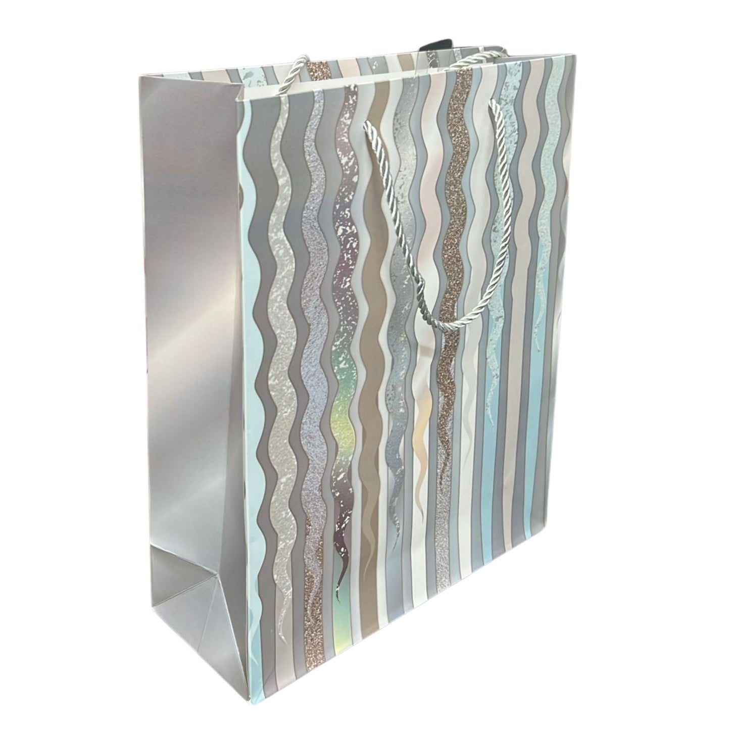 Sparkly Geometrical waves Gift Bag