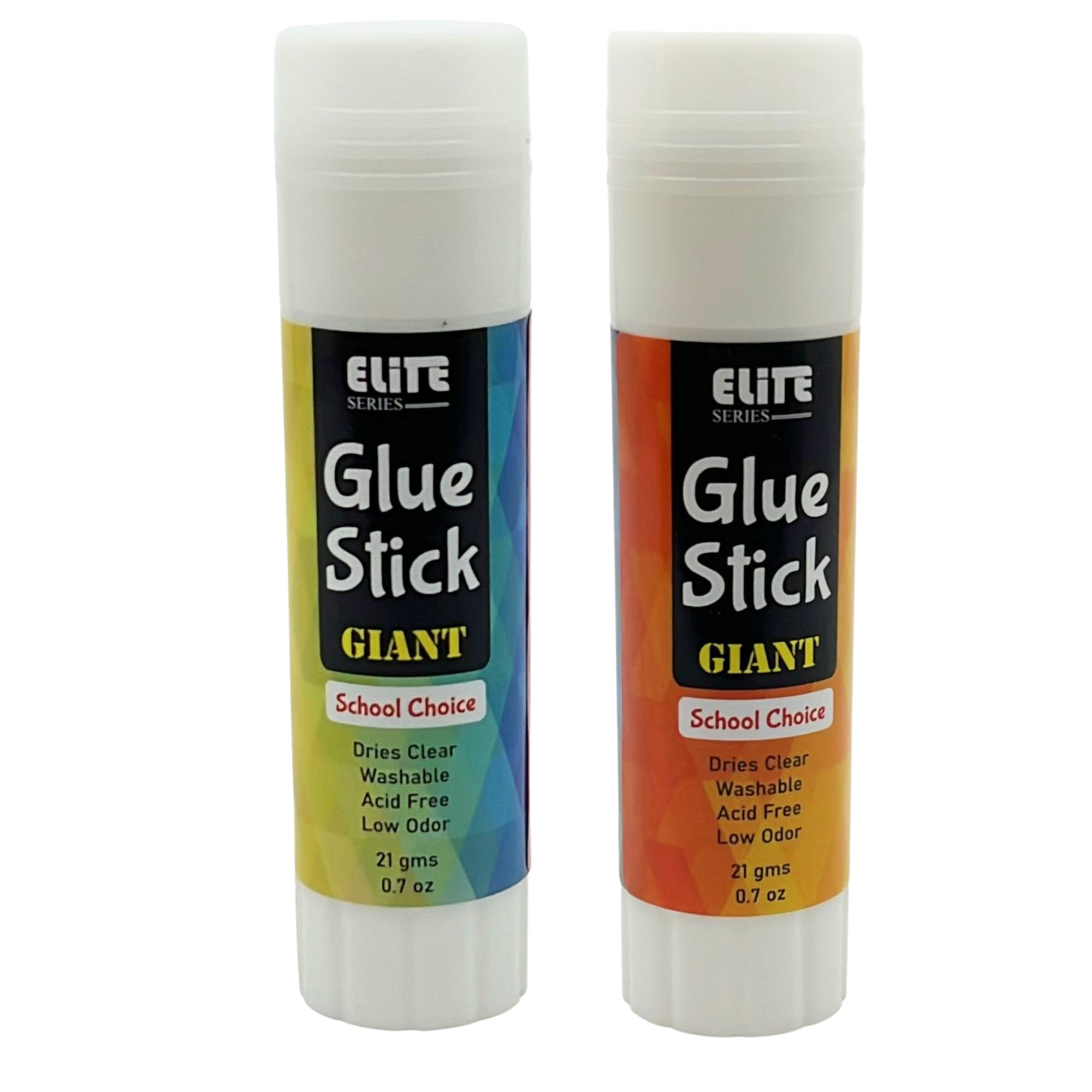 Glue Sticks –0.7 oz Each, Washable & Non Toxic: 2 Pack main product image
