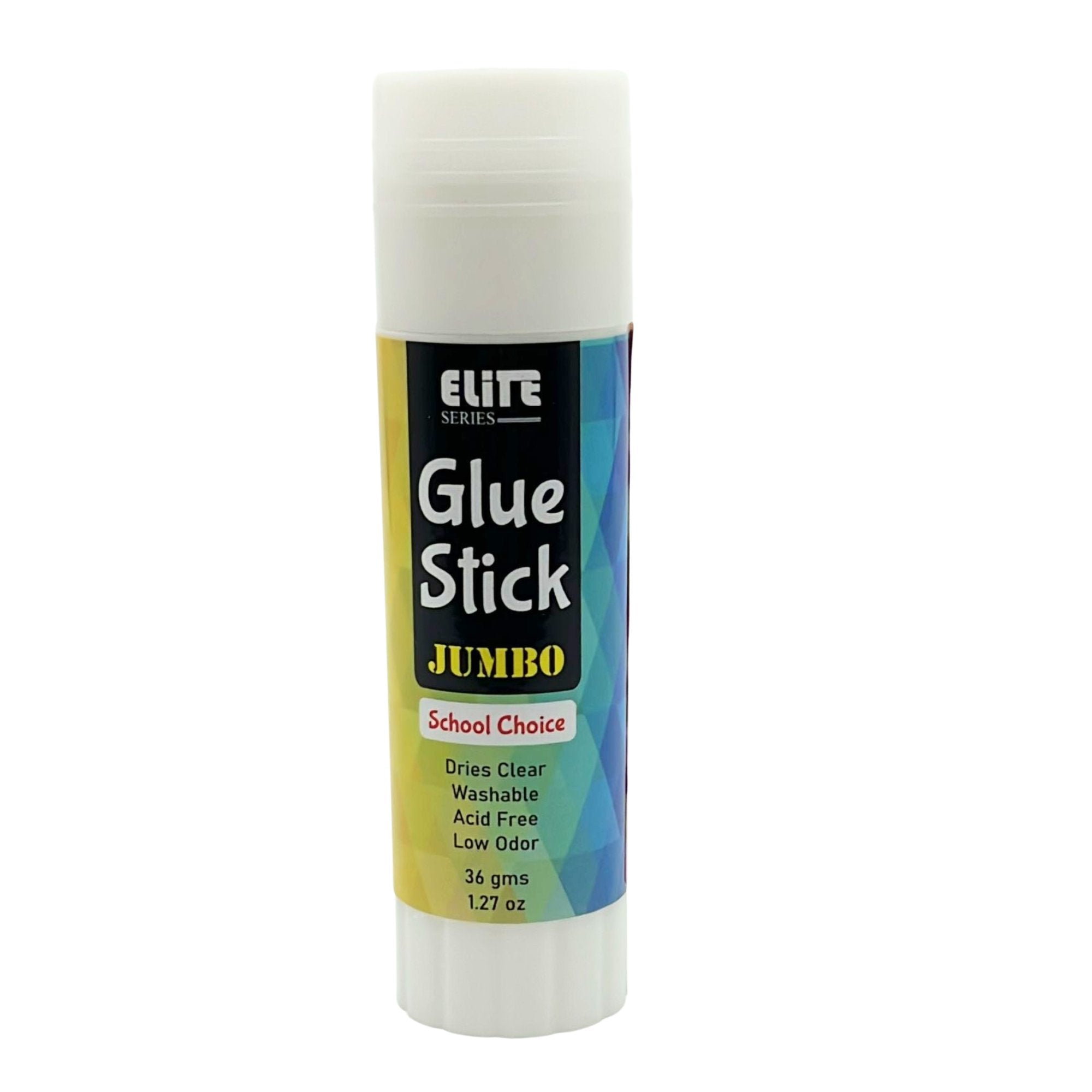 Glue Sticks – 1.27 oz Each, Washable & Non Toxic: 1 Pack main product image