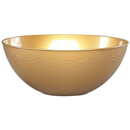 Gold Plastic Bowl