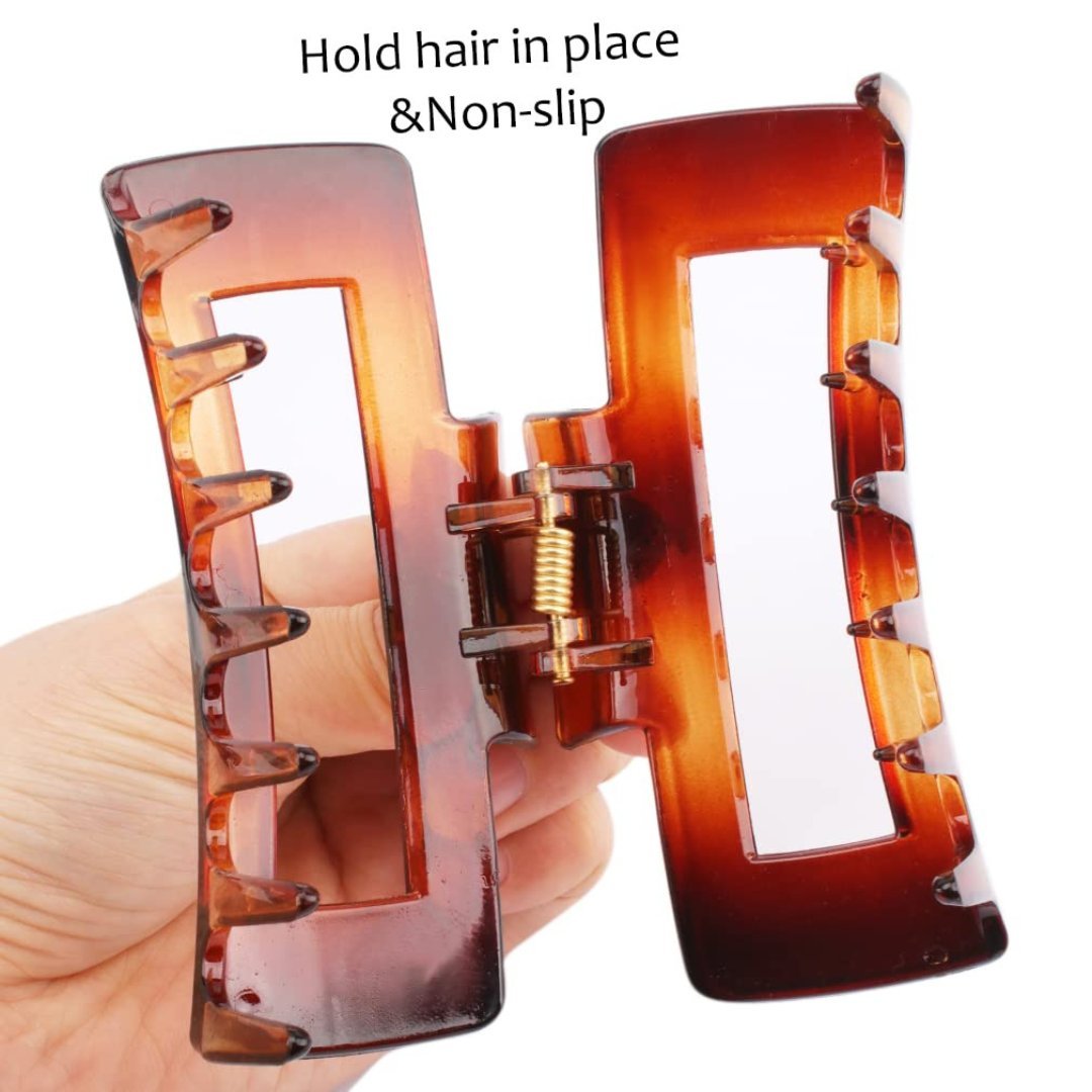 4.1" Claw Clip Hair Clip: 1 Pack Hair Clipper & Trimmer Accessories size and feature image