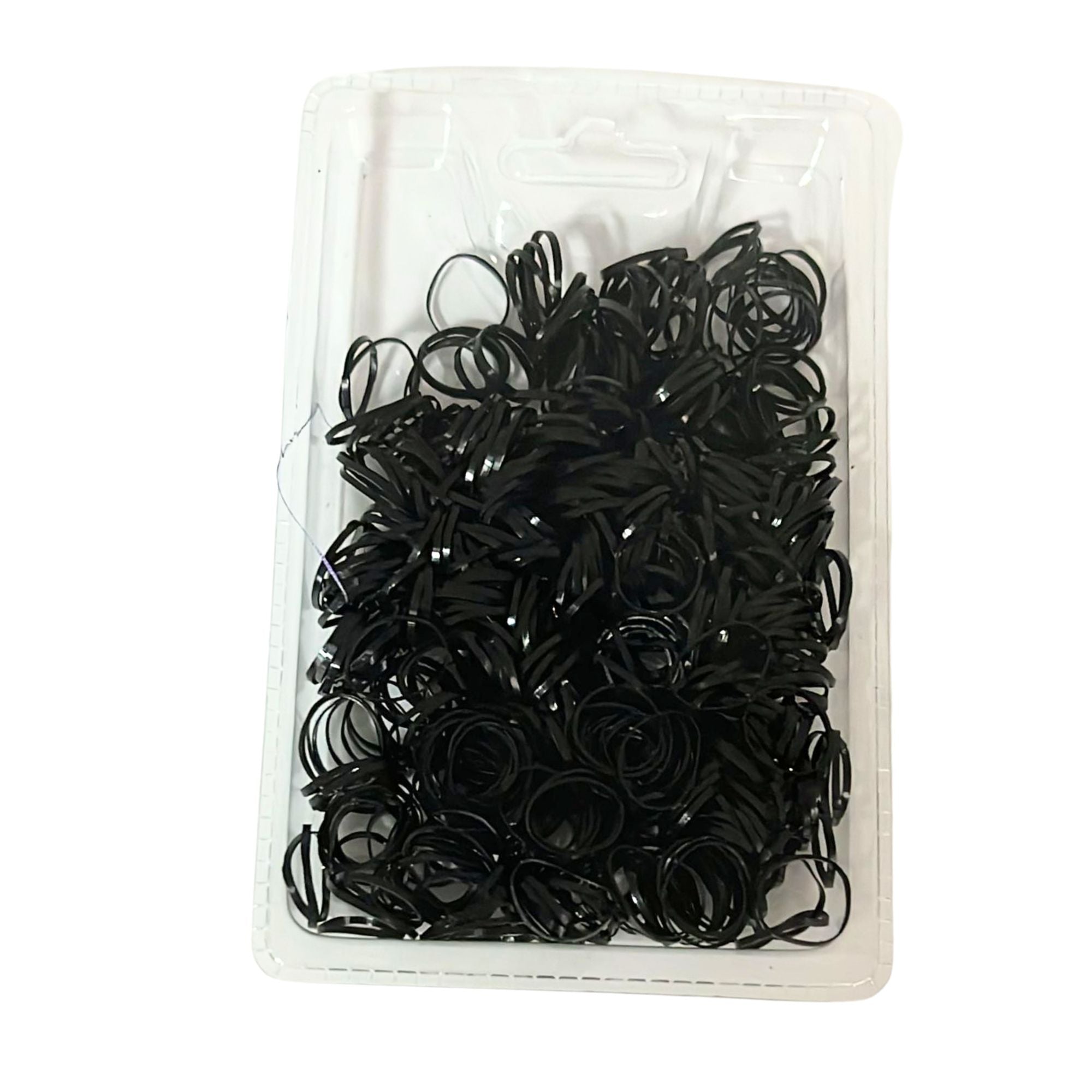 Small Black Color Hair Rubber Bands: 1 Pack Hair Bands size and feature image