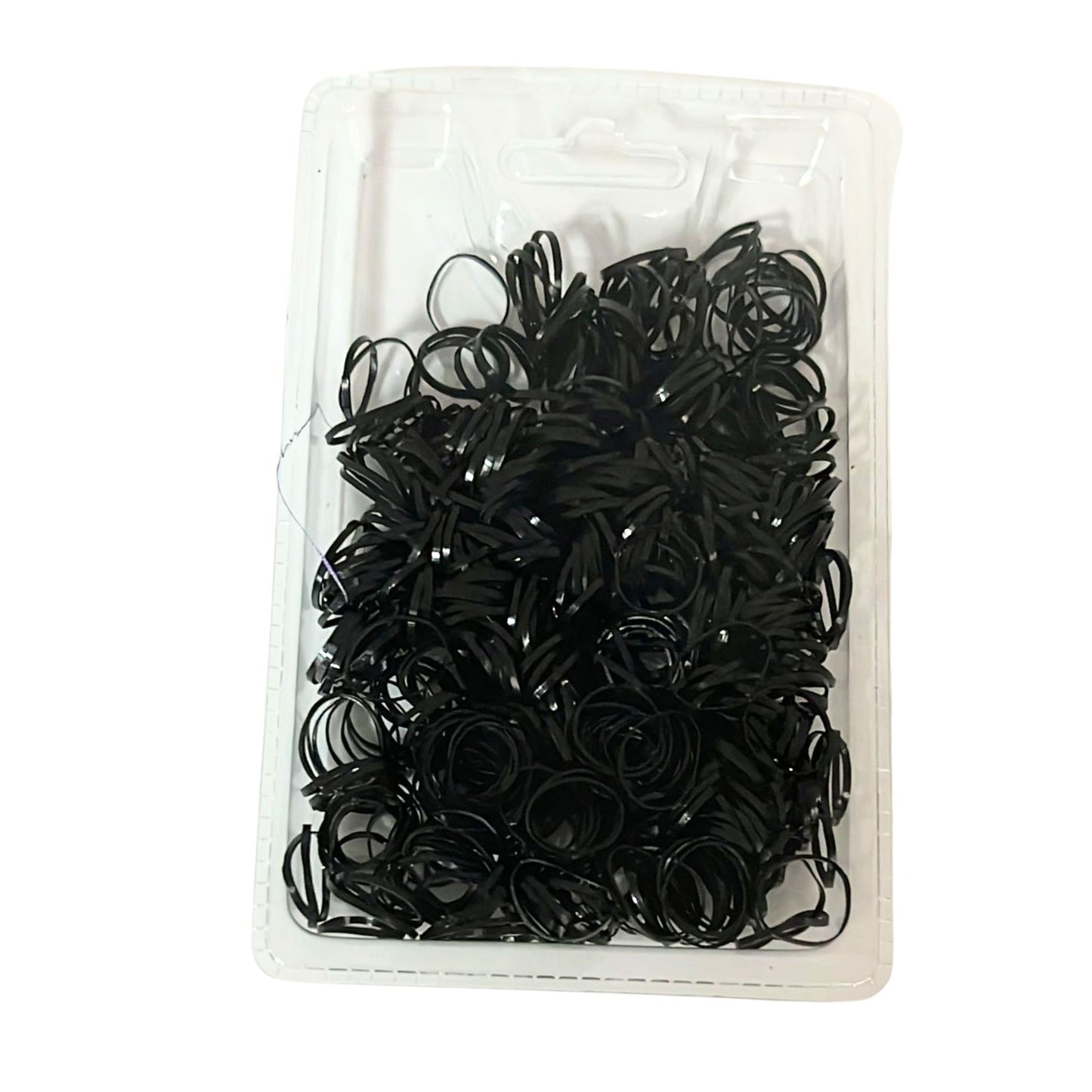 Small Black Color Hair Rubber Bands