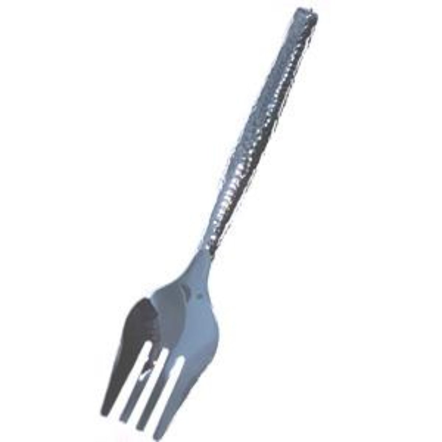Hammered Effect Design Serving Fork 10" : 1 Pack Party Tableware main product image