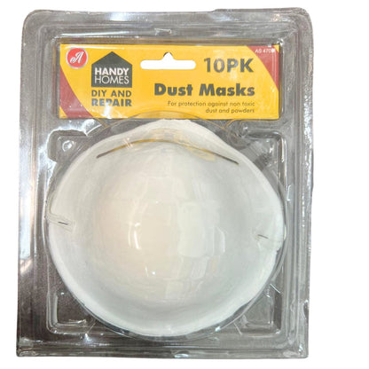 Handy Home Disposable Non-Toxic Dust & Filter Masks