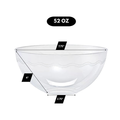Hanna K Signature Clear Plastic Bowl 52oz