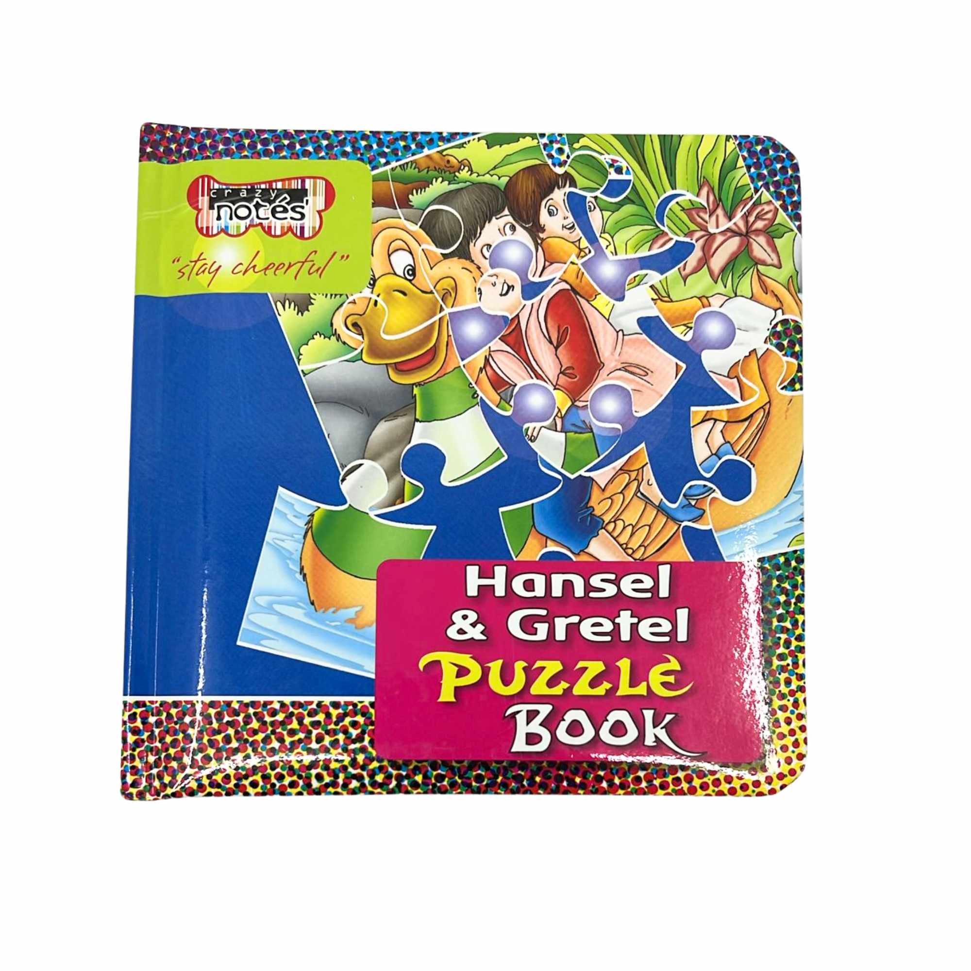 Hansel & Gretel Jigsaw Puzzle Book. Storybook Adventure all in one Coloring Books & Pads Book Puzzle main product image