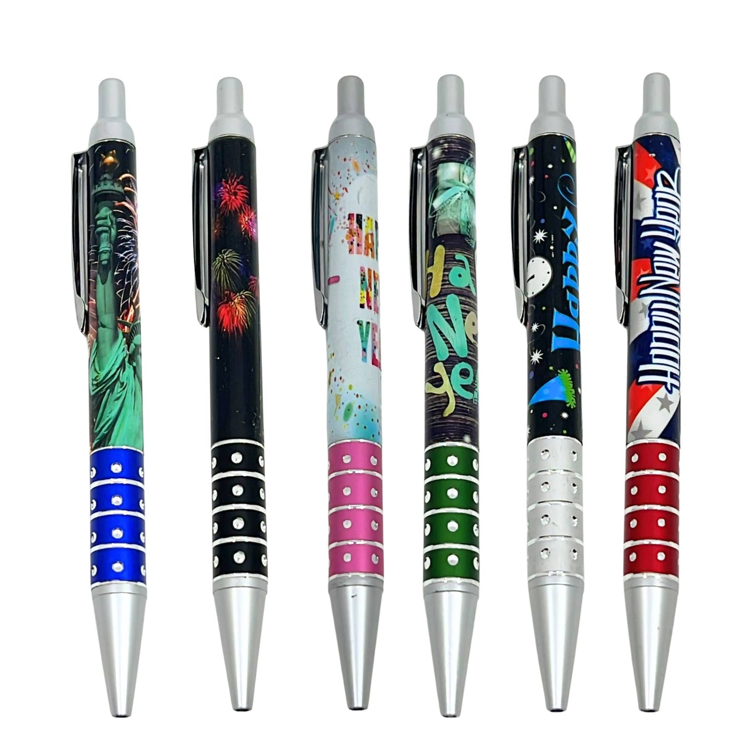 Happy New Year Pen with Soft Grip