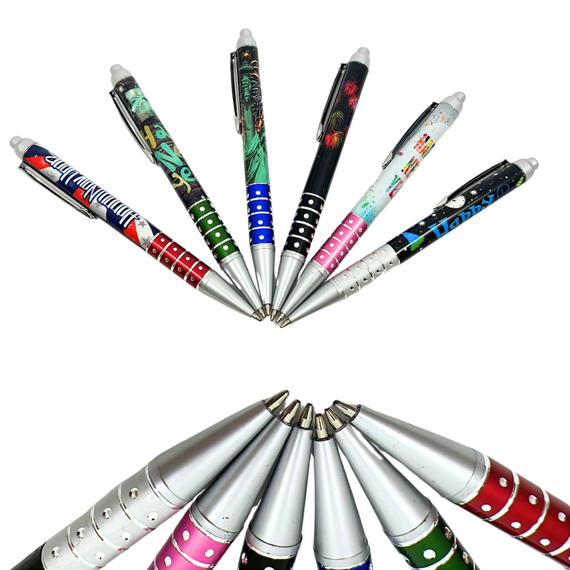 Happy New Year Pen with Soft Grip