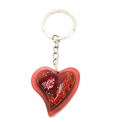 Heart Shape Keychain – Glowing at Night, Colors May Vary