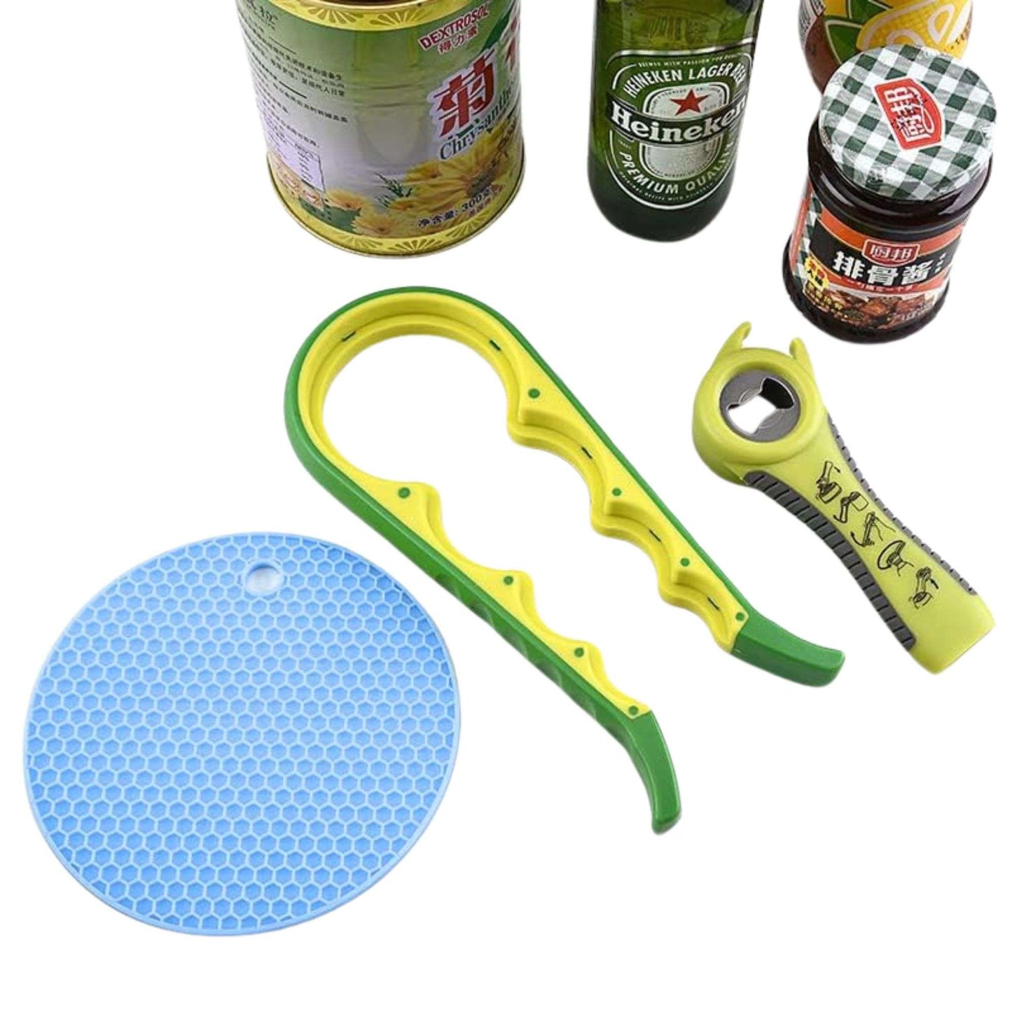 7" Round Silicone Placemat & Holder