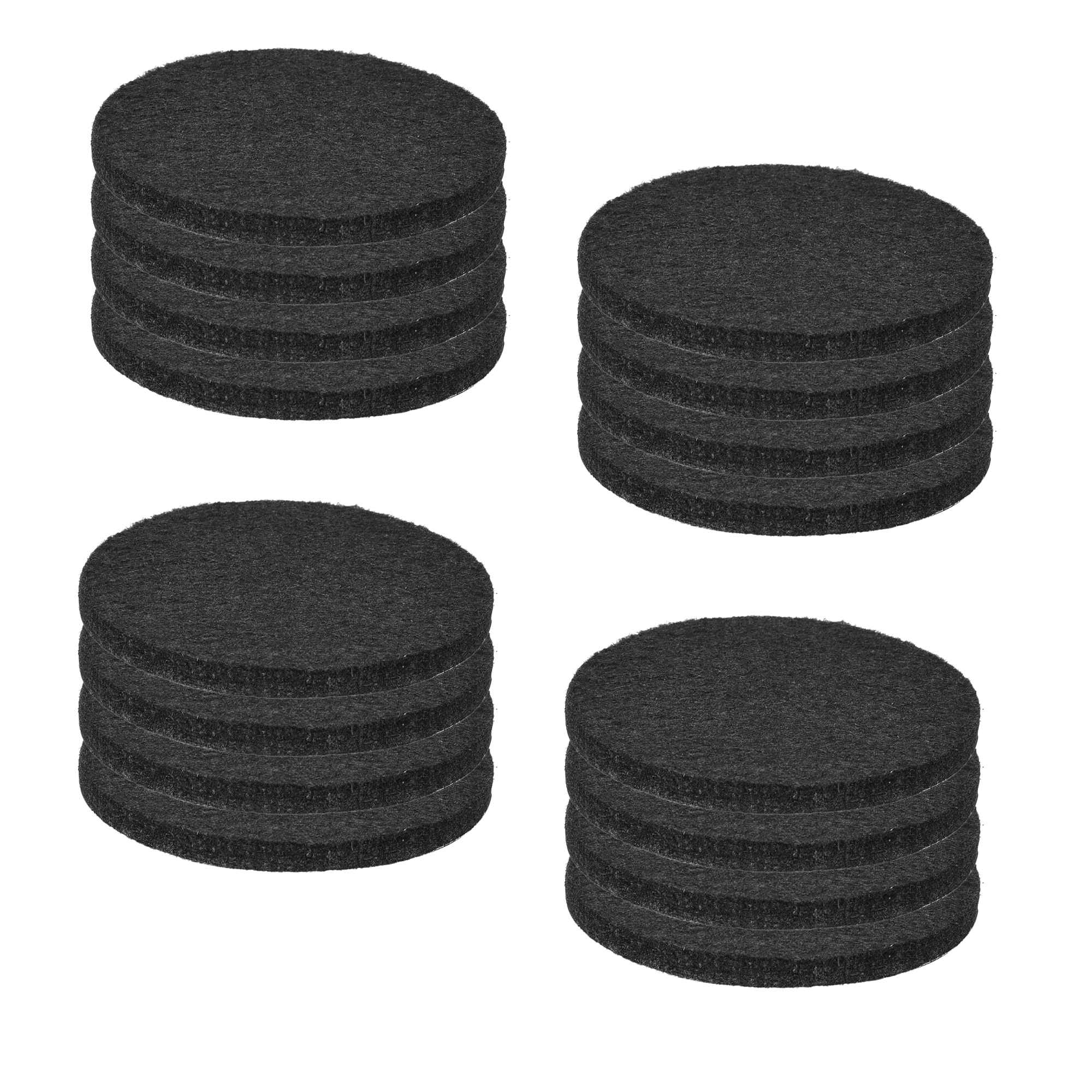 1" Round Felt Pads Set, Furniture & Floor Protectors: 16 Pack Furniture Floor Protectors Furniture care main product image